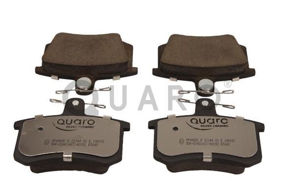 Комплект тормозных колодок дисковый тормоз quaro silver ceramic QUARO QP4860C
