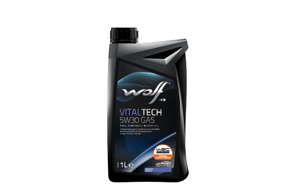 Моторное масло wolf vitaltech 5w30 gas WOLF 1048500