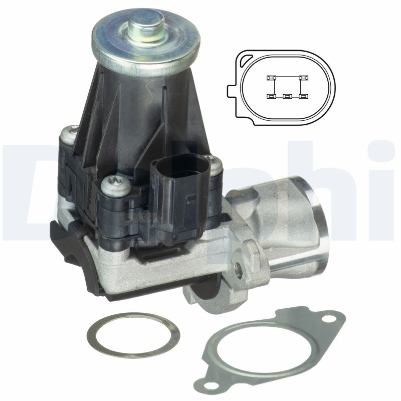 Клапан возврата ог DELPHI EG10443-12B1