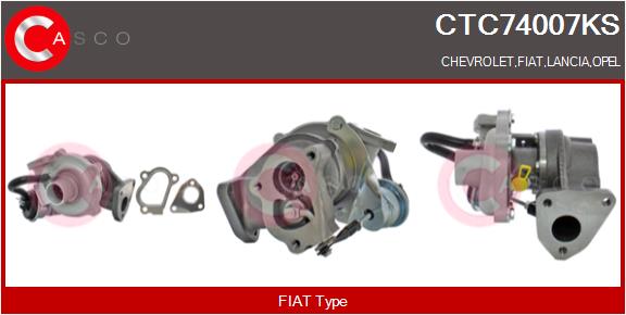 Компрессор наддув kayotawa CASCO CTC74007KS