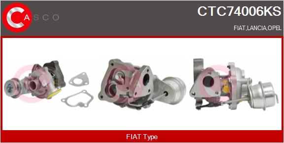 Компрессор наддув kayotawa CASCO CTC74006KS