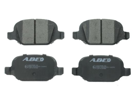 Комплект тормозных колодок дисковый тормоз ABE C2F015ABE