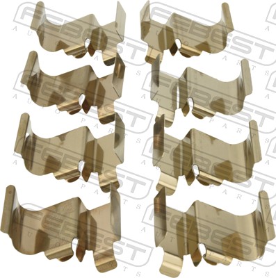 Комплектующие колодки дискового тормоза FEBEST 0403-V98WF
