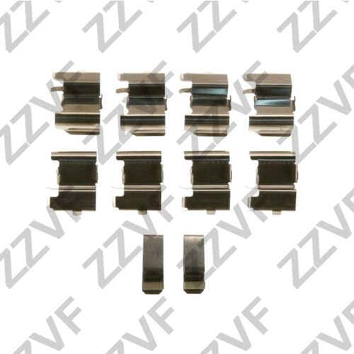 Комплектующие колодки дискового тормоза ZZVF ZVCER268