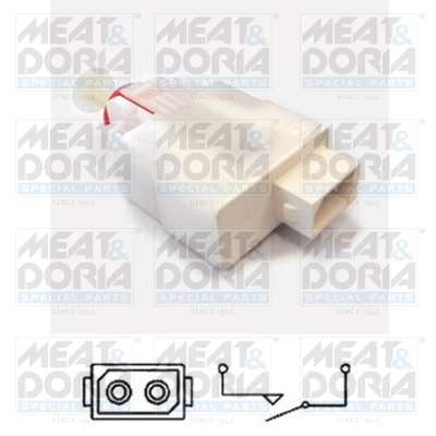 Выключатель фонаря сигнала торможения MEAT & DORIA 35021