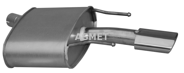 Глушитель выхлопных газов конечный ASMET 05.215