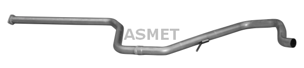 Труба выхлопного газа ASMET 05.212