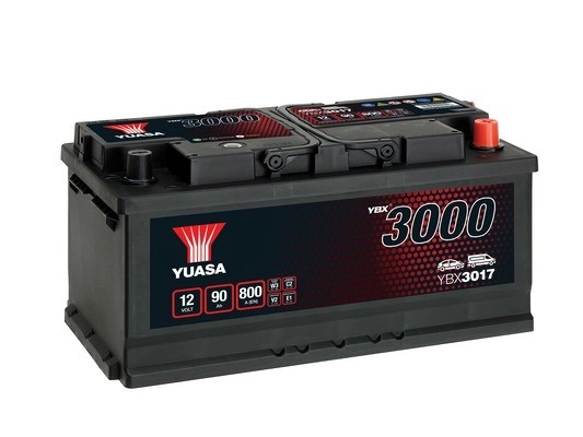 Стартерная аккумуляторная батарея ybx3000 smf batteries YUASA YBX3017