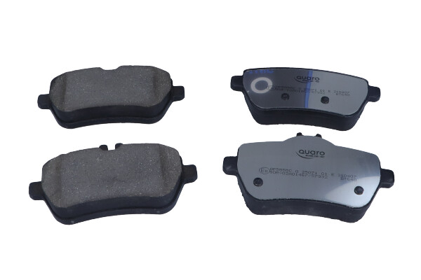 Комплект тормозных колодок дисковый тормоз quaro silver ceramic QUARO QP5555C