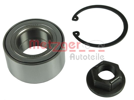 Комплект подшипника ступицы колеса greenparts METZGER WM 6653
