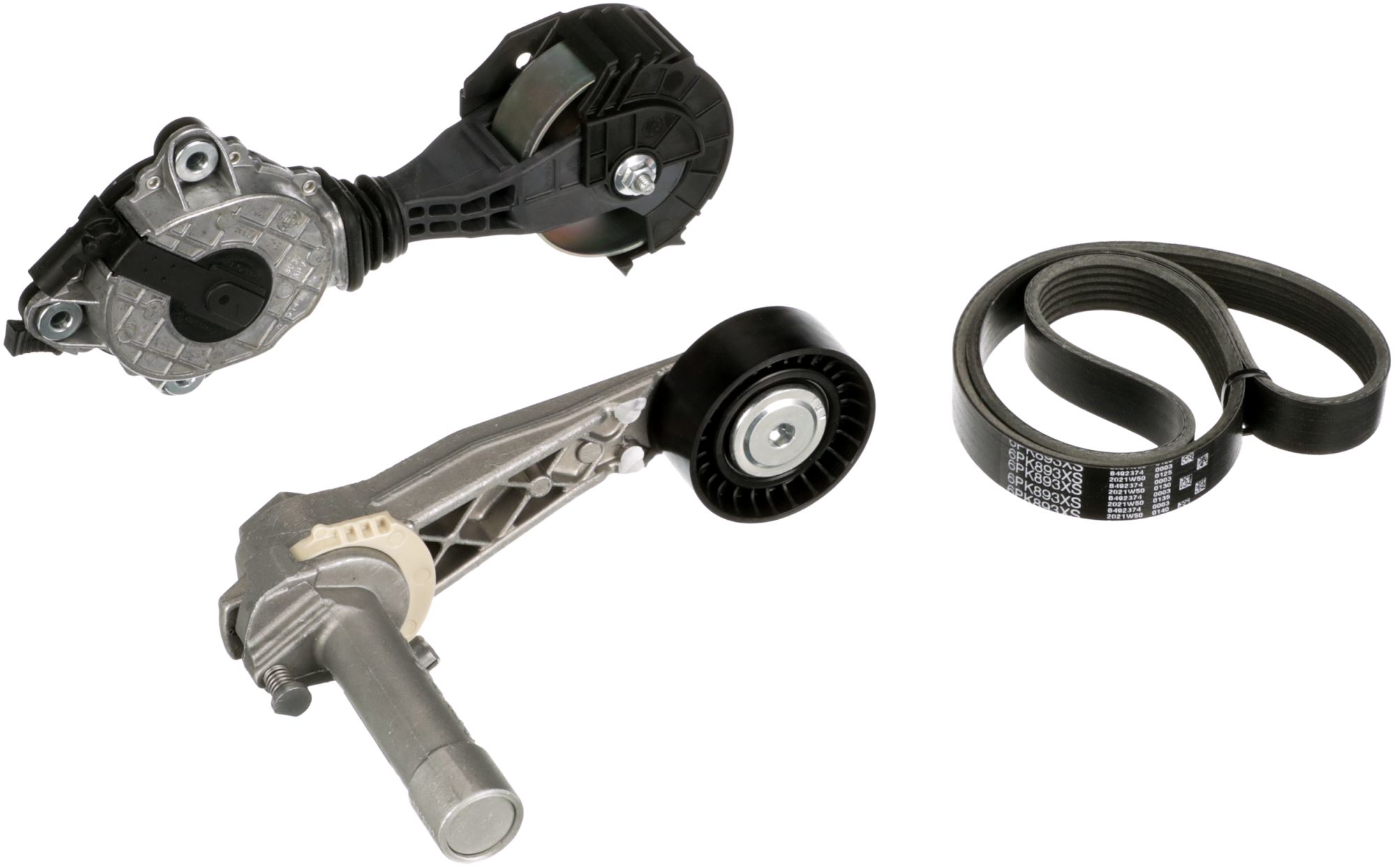Поликлиновой ременный комплект micro-v kit unique fit GATES K026PK893XS