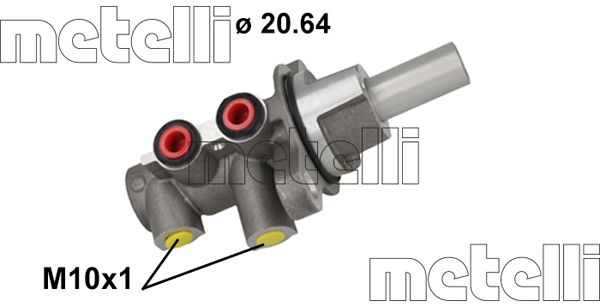 Главный тормозной цилиндр METELLI 05-1148