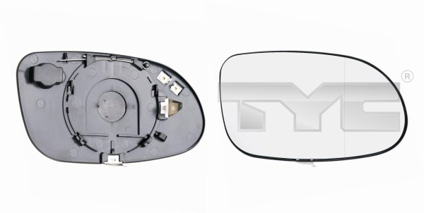 Зеркальное стекло наружное зеркало TYC 321-0001-1