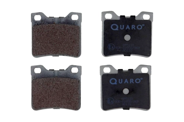 Комплект тормозных колодок дисковый тормоз QUARO QP5133