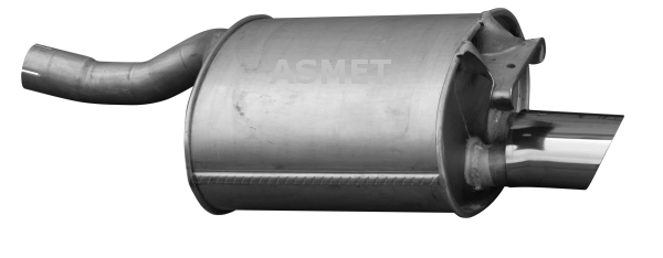 Глушитель выхлопных газов конечный ASMET 01.071