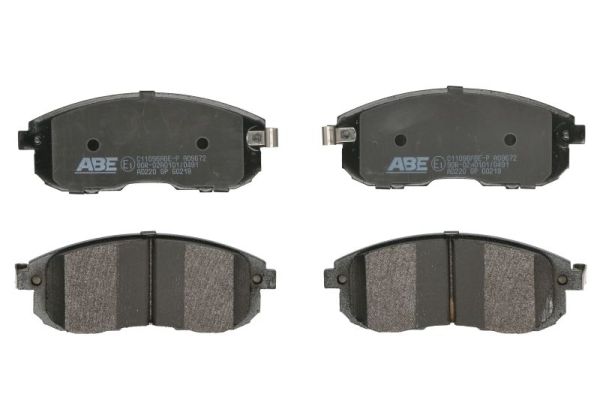 Комплект тормозных колодок дисковый тормоз ABE C11096ABE-P