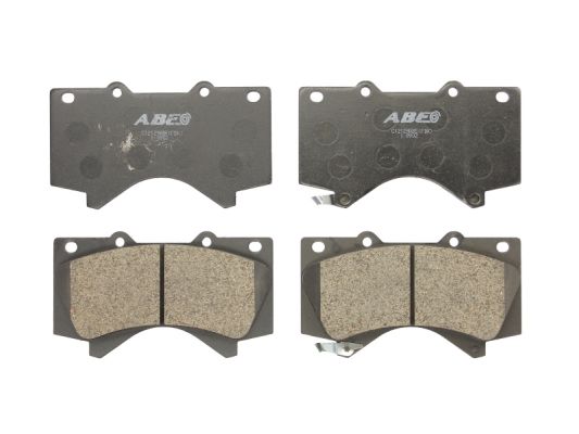 Комплект тормозных колодок дисковый тормоз ABE C12129ABE