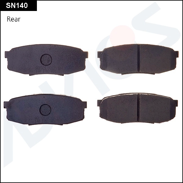 Комплект тормозных колодок дисковый тормоз ADVICS SN140