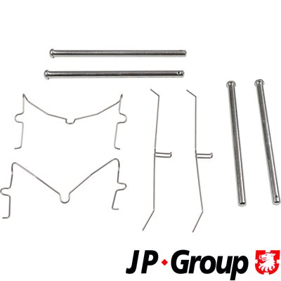 Комплектующие колодки дискового тормоза jp group