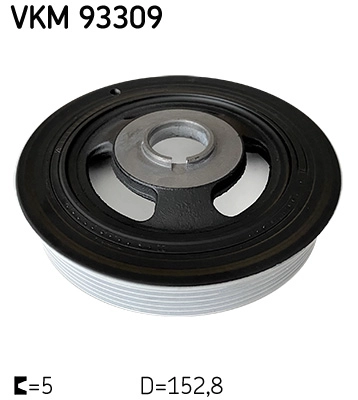 Ременный шкив коленчатый вал SKF VKM 93309