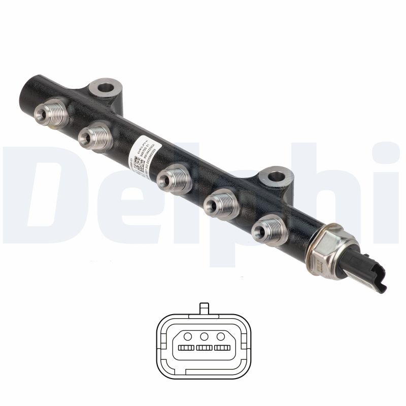 Распределительный трубопровод топливо DELPHI 9144A290B
