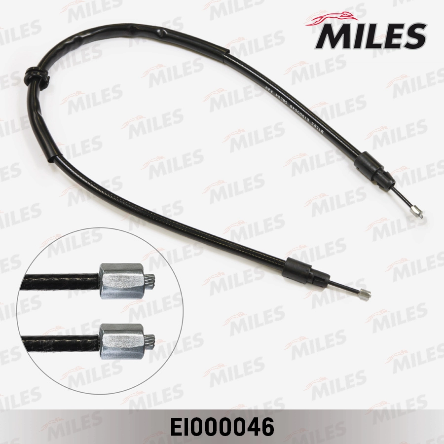 Тросик cтояночный тормоз MILES EI000046