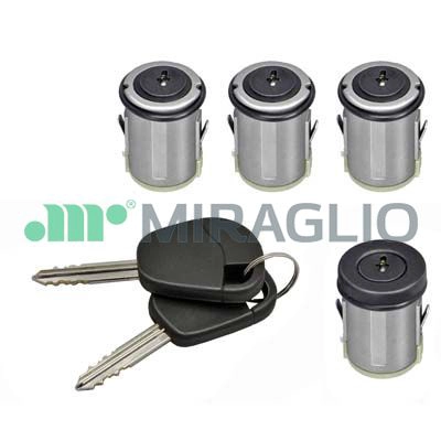 Комплект цилиндра замка MIRAGLIO 80/1221