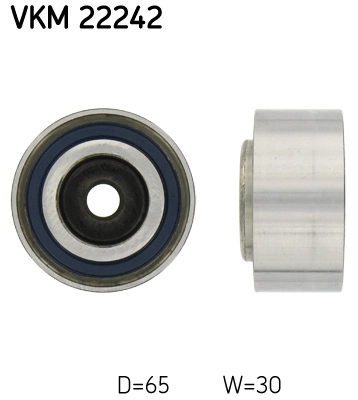 Паразитный / ведущий ролик зубчатый ремень SKF VKM 22242