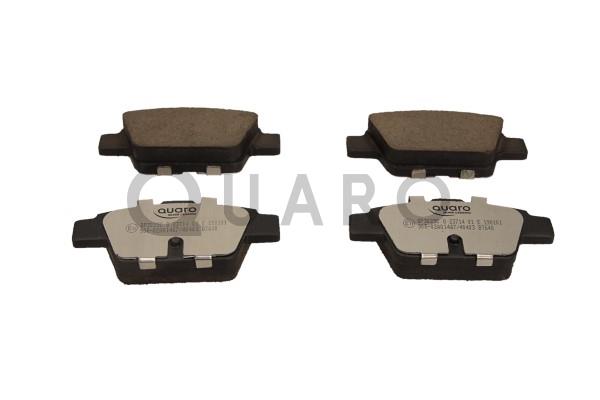 Комплект тормозных колодок дисковый тормоз quaro silver ceramic QUARO QP3025C