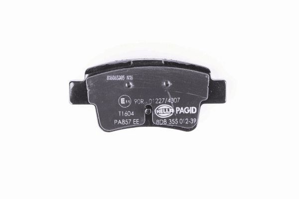 Комплект тормозных колодок дисковый тормоз HELLA/BEHR/PAGID 8DB 355 012-391