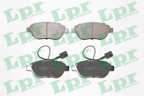 Комплект тормозных колодок дисковый тормоз LPR 05P1657