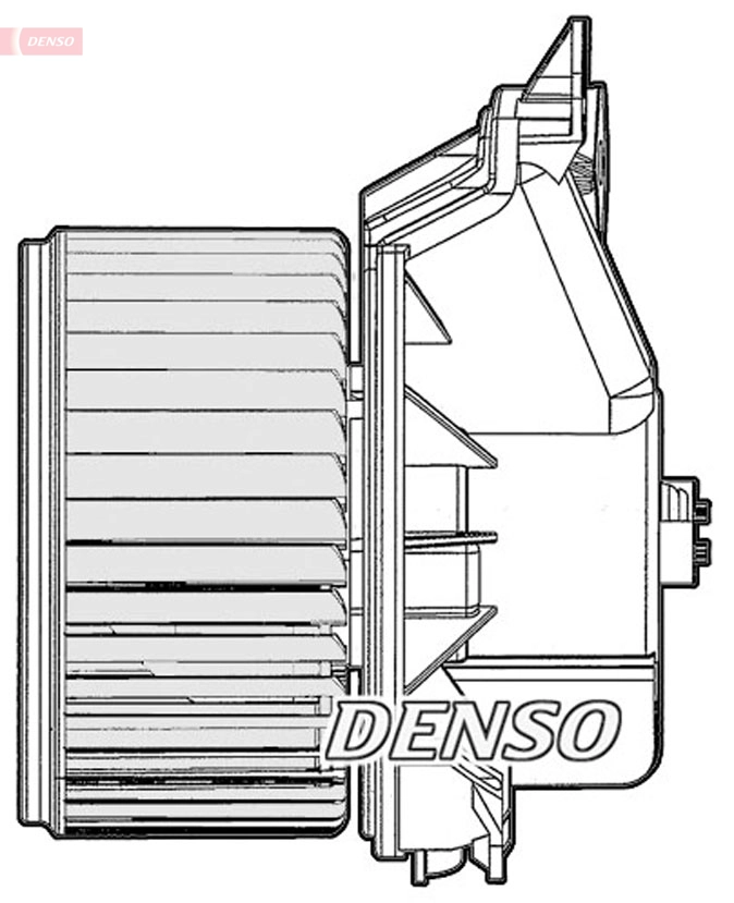 Вентилятор салона DENSO DEA09045
