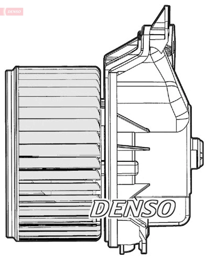 Вентилятор салона DENSO DEA09046