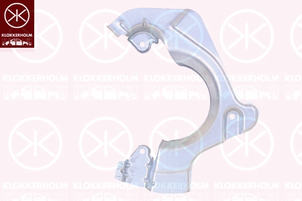 Отражатель диск тормозного механизма KLOKKERHOLM 5025377