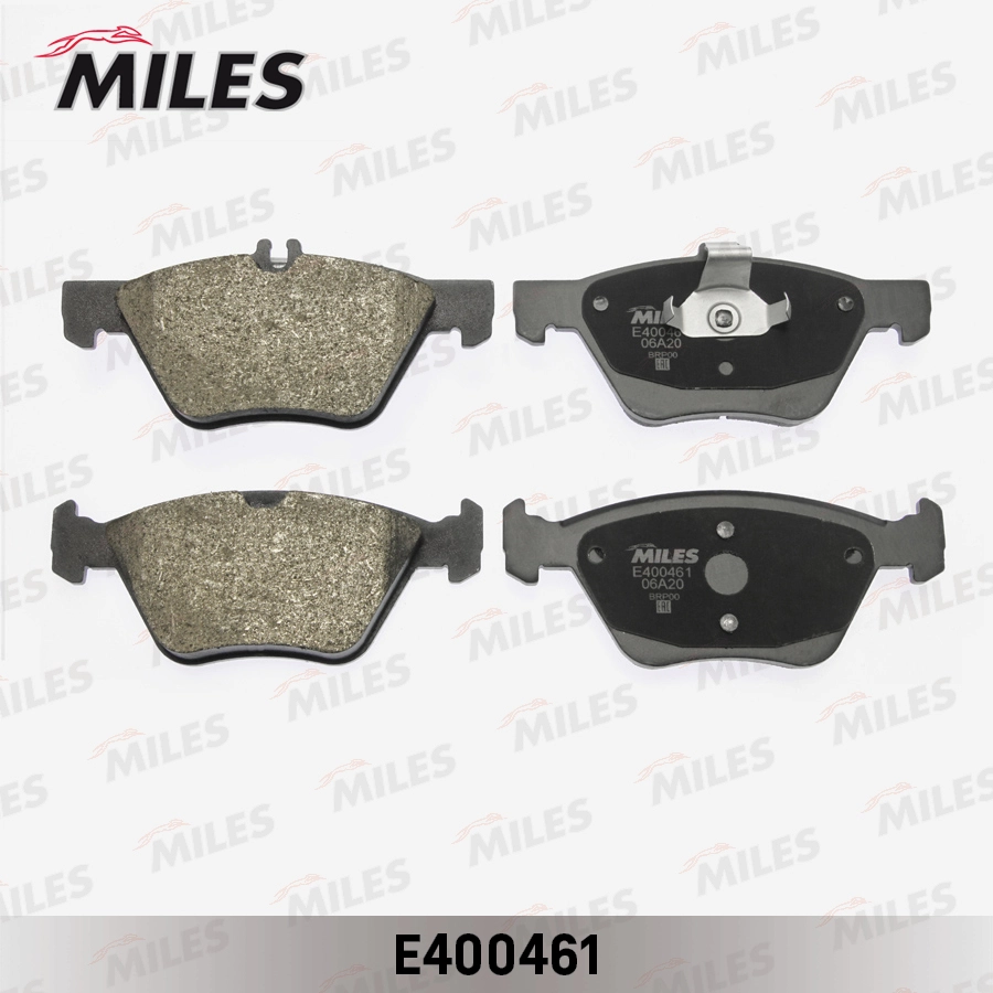 Комплект тормозных колодок дисковый тормоз MILES E400461