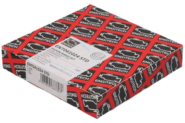 Комплект поршневых колец ENGITECH ENT041024 STD