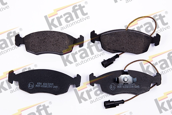Комплект тормозных колодок дисковый тормоз KRAFT AUTOMOTIVE 6003205