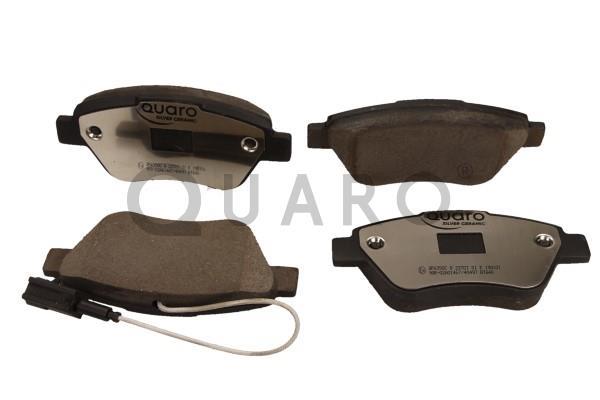 Комплект тормозных колодок дисковый тормоз quaro silver ceramic QUARO QP6350C