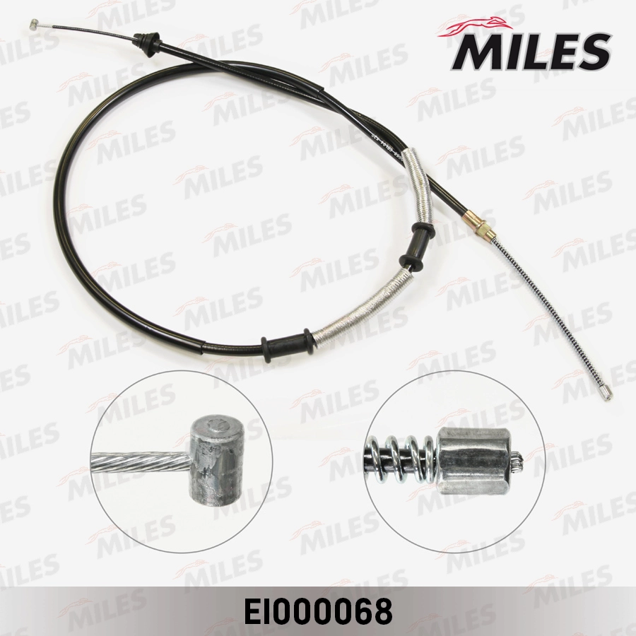 Тросик cтояночный тормоз MILES EI000068