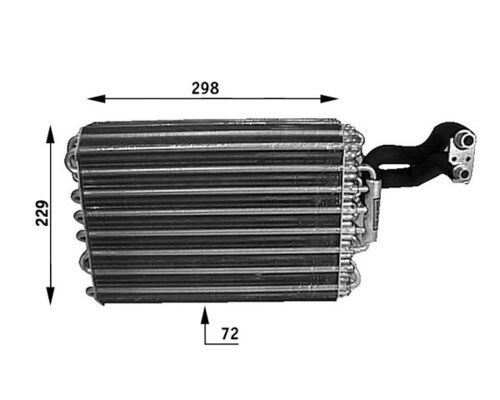 Испаритель кондиционер behr MAHLE/KNECHT AE 31 000S