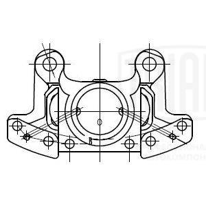 Тормозной суппорт TRIALLI CF 182020