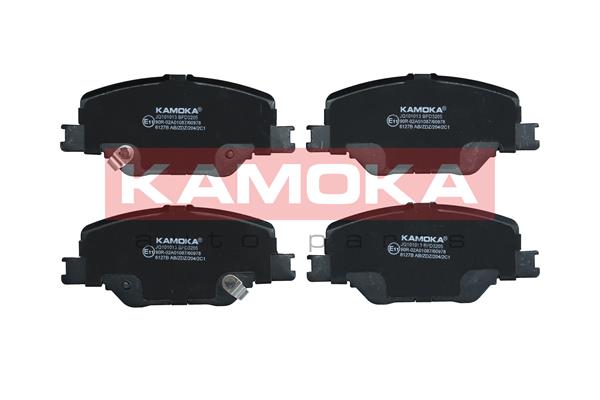 Комплект тормозных колодок дисковый тормоз kamoka KAMOKA JQ101013