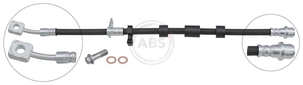 Тормозной шланг A.B.S. SL 1341