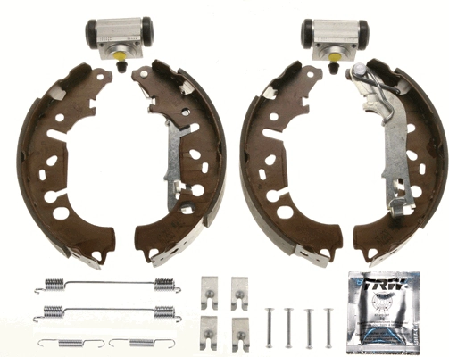 Комплект тормозных колодок brake kit TRW BK1769