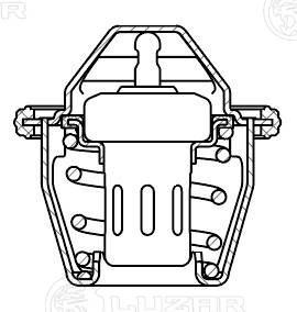 Термостат охлаждающая жидкость LUZAR LT 3016
