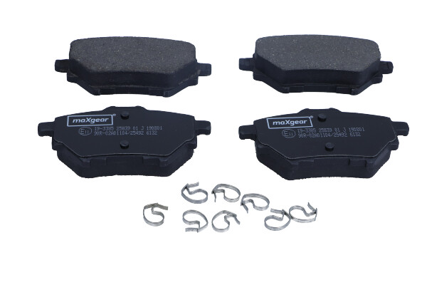 Комплект тормозных колодок дисковый тормоз MAXGEAR 19-3385