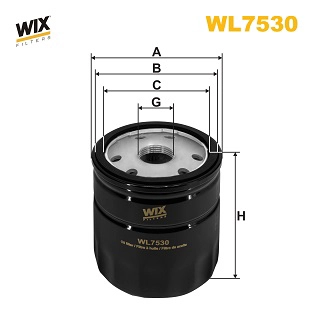 Масляный фильтр WIX WL7530