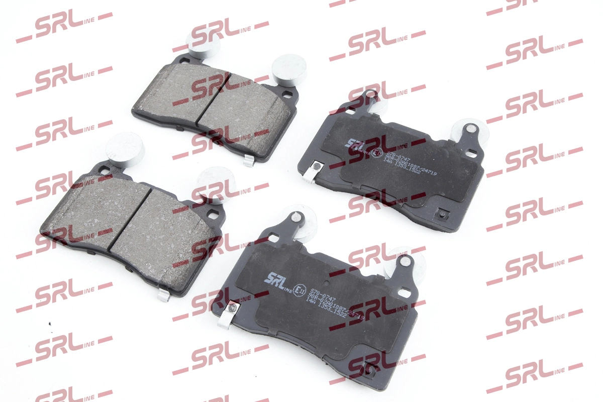 Комплект тормозных колодок дисковый тормоз SRLINE S70-0747