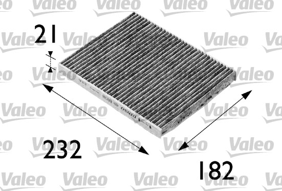 Фильтр воздух во внутренном пространстве valeo protect VALEO 698692
