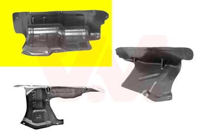 Изоляция моторного отделения VAN WEZEL 1625704
